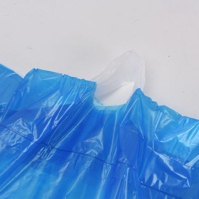 HDPE 소재의 캔 라인러용 편리한 일회용 플라스틱 드래그 스트링 쓰레기 봉지