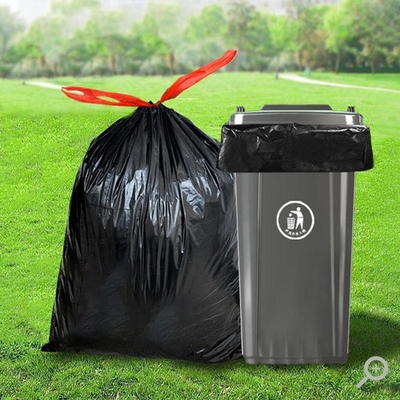 30 갤론 HDPE/LDPE/LLDPE의 주문형 드래그스트링 쓰레기 봉지
