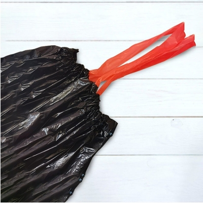 30 갤론 HDPE/LDPE/LLDPE의 주문형 드래그스트링 쓰레기 봉지