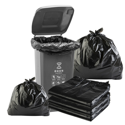 상용 호텔 재산용 HDPE 평면 주머니 쓰레기 봉지