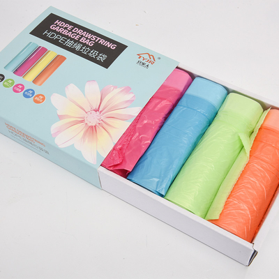 30 PC 가구 롤 쓰레기 봉지 45 * 55CM 포인트 색상 환경 보호를 위해