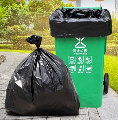 맞춤 주문 HDPE 중형용품 평면 주머니 상업용 호텔 재산 대형 플라스틱 가방