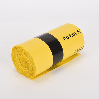 인증서 괜찮은 비료 병원 클리닉 일회용 바이오 위험 HDPE 의료 폐기물 가방