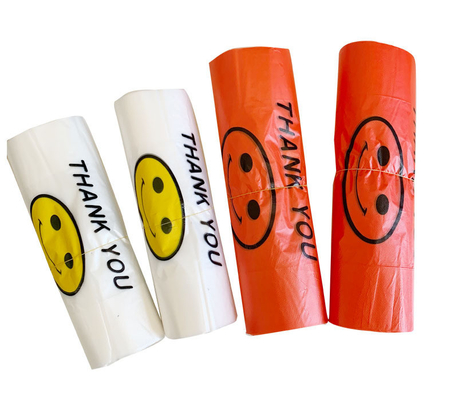 플라스틱 가방 티셔츠 쇼핑 가방 5-100mc 두께 HDPE/LDPE/LLDPE