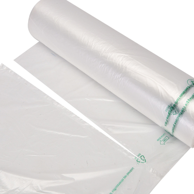 생분해성 HDPE 물질과 두께 5~100mc의 롤의 투명한 식품 포장 봉지