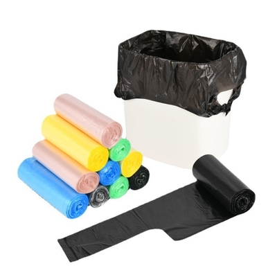 환경 친화적 인 HDPE 핸들 쓰레기 봉지