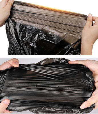 환경 친화적 인 HDPE 핸들 쓰레기 봉지