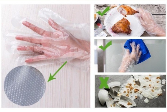 주방 구리를 위한 방수 일회용 장갑 70~100g 크기로 맞춤형