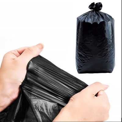 쓰레기통 HDPE/LDPE/LLDPE 재료 오프셋 인쇄용 생분해 가능한 쓰레기 봉지