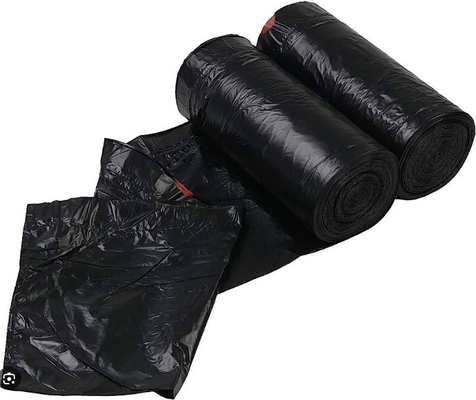쓰레기통 HDPE/LDPE/LLDPE 재료 오프셋 인쇄용 생분해 가능한 쓰레기 봉지