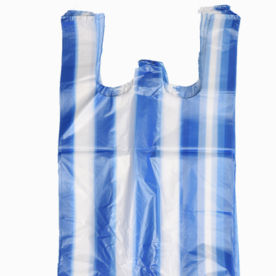 슈퍼마켓 HDPE 드래그 스트링 검은 플라스틱 보안 사각형 바닥 가방