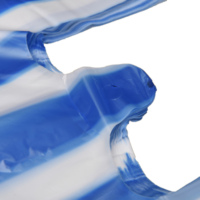 슈퍼마켓 HDPE 드래그 스트링 검은 플라스틱 보안 사각형 바닥 가방