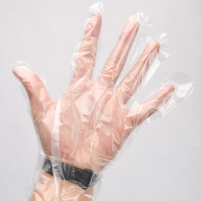 음식물 취급 기회 선택 PE 플라스틱 HDPE 투명한 일회용 장갑
