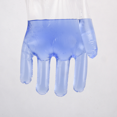 음식물 취급 기회 선택 PE 플라스틱 HDPE 투명한 일회용 장갑