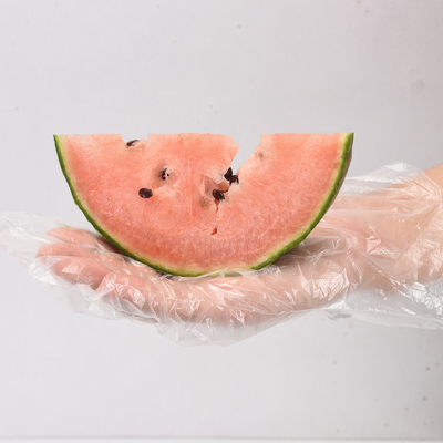 음식물 취급 기회 선택 PE 플라스틱 HDPE 투명한 일회용 장갑