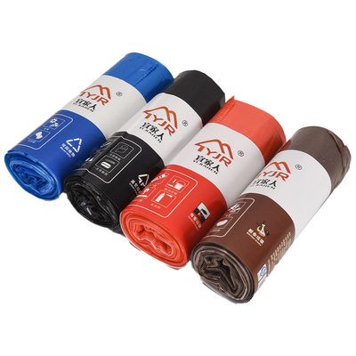 가정용 HDPE 드래그스트링 쓰레기 봉지