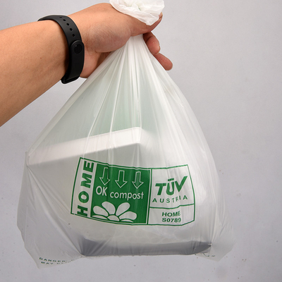 40% 바이오 소스 재료 구조 신규 설계 및 생분해성 PVC 쇼핑백