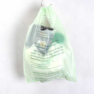 40% 바이오 소스 재료 구조 신규 설계 및 생분해성 PVC 쇼핑백