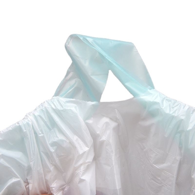 사용자 지정 로고 가정용 부엌 폐기물 처리용 HDPE 드래그스트링 쓰레기 봉지