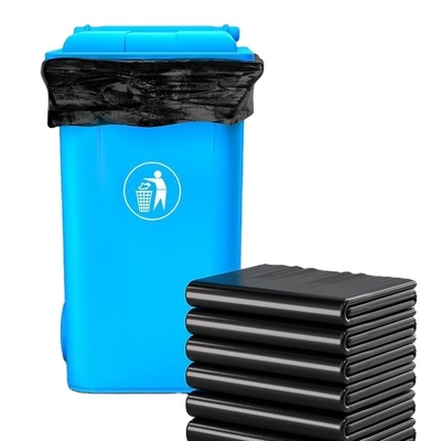 HDPE/LDPE 재료 구조를 가진 일회용 플라스틱 쓰레기 봉지