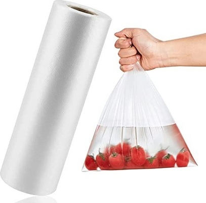 과일 채소 베이커리 간식 식료품 가방 HDPE 생산 가방 롤 5-40mc 두께