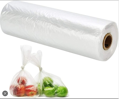 과일 채소 베이커리 간식 식료품 가방 HDPE 생산 가방 롤 5-40mc 두께
