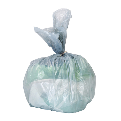 가정 및 사무실 폐기물 HDPE/LDPE/LLDPE 두꺼운 일회용 평면 입 쓰레기 봉지