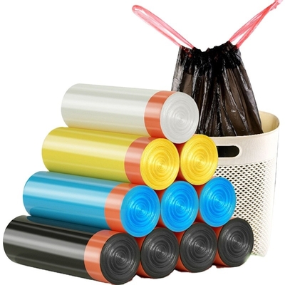 산업용 HDPE 드래그 스트링 플라스틱 쓰레기 봉지