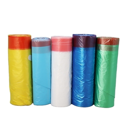 가정용 폐기물 처리 및 위생용 HDPE 드래그스트링 쓰레기 봉지