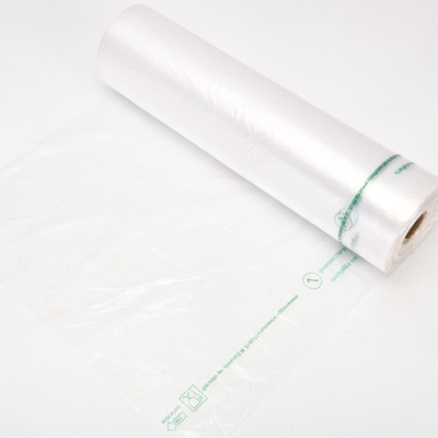 빵을 위한 롤에 있는 투명한 플라스틱 식품 포장 봉지 HDPE/LDPE/LLDPE 두께 5-40mc