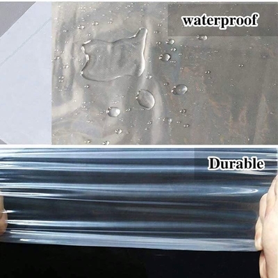 샘플 습기 방지성 LDPE 맑은 플라스틱 방울 천 가구 덮개를 위한 먼지 저항 필름