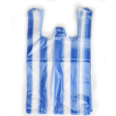 개인 맞춤형 HDPE LDPE LLDPE 티셔츠 비즈니스 쇼핑 필요를위한 플라스틱 쇼핑 가방