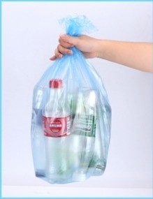 사용자 정의 13 갤런 또는 다른 크기 별 봉우리 쓰레기 가방 HDPE/LDPE/LLDPE 검은색