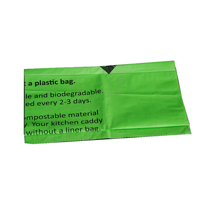 생분해성 HDPE/LDPE 쇼핑백 녹색 또는 맞춤형 색상 OK 콤포스트 인증
