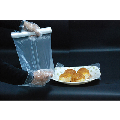 투명한 HDPE LDPE 식품 포장 플라스틱 식료품 가방 롤에 맞춤형 크기