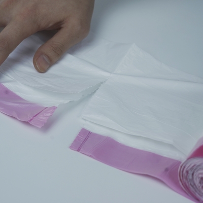 드래그스트링 가방 쓰레기용 디자인 HDPE 쓰레기 플라스틱 가방 맞춤형 포장