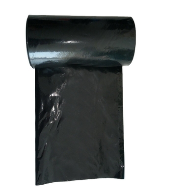 정면 아래쪽 가방 큰 두꺼운 20% 접기 평평한 뒤로 쓰레기 처리 가방