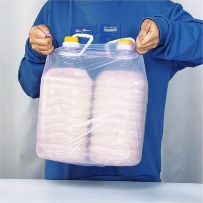 오프셋 인쇄가 있는 검은색 플라스틱 고밀도 라인어 쓰레기 가방