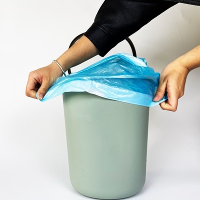 개별적으로 접힌 HDPE 플라스틱 쓰레기 봉지 통
