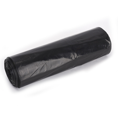 건설 120L HDPE 100L 가전용품용 밧줄이 있는 맑은 쓰레기 가방