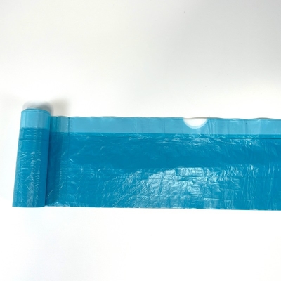 5-50 미크론 HDPE 플라스틱 드래그 테이프 드래그 스트링 먼지통 쓰레기 봉지 쓰레기 봉지 롤