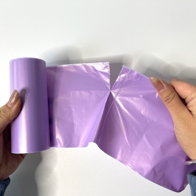 HDPE/LDPE/LLDPE 생분해성 파란색 쓰레기 봉지 롤 주문 직접 받아