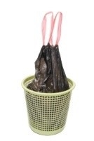 HDPE/LDPE 13 갤론의 생분해성 쓰레기 봉지 LLDPE 소재로 베이지 색의 롤