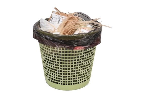 HDPE/LDPE 13 갤론의 생분해성 쓰레기 봉지 LLDPE 소재로 베이지 색의 롤