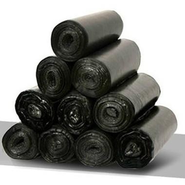 다른 가정용품 중용형 검은색 HDPE 플라스틱 쓰레기 봉지