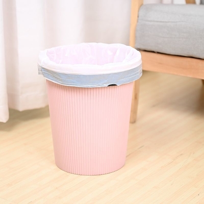수직 HDPE 투명한 쓰레기 가방 향이 없는 LDPE 파란색 쓰레기 가방