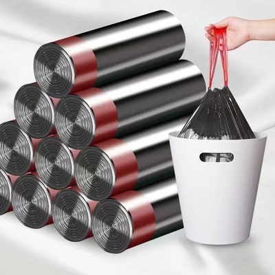 수직 HDPE 투명한 쓰레기 가방 향이 없는 LDPE 파란색 쓰레기 가방
