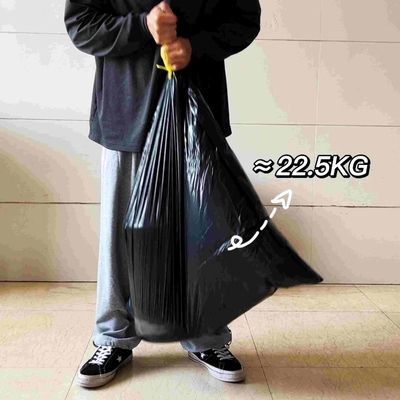표면 처리 LDPE 블랙 스타 봉인 당신의 비즈니스에 대용품 가방