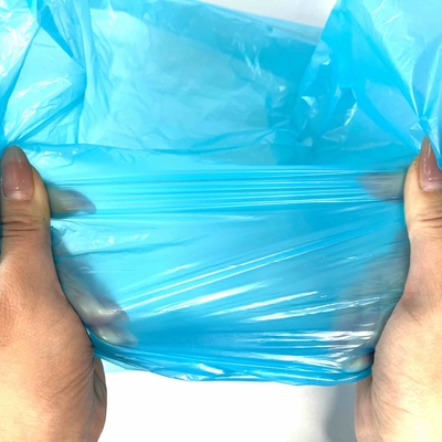 HDPE/LDPE/LLDPE 소재의 끈을 가진 재활용 가능한 쓰레기 봉지의 직접 공급