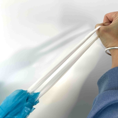 HDPE/LDPE/LLDPE 소재의 끈을 가진 재활용 가능한 쓰레기 봉지의 직접 공급